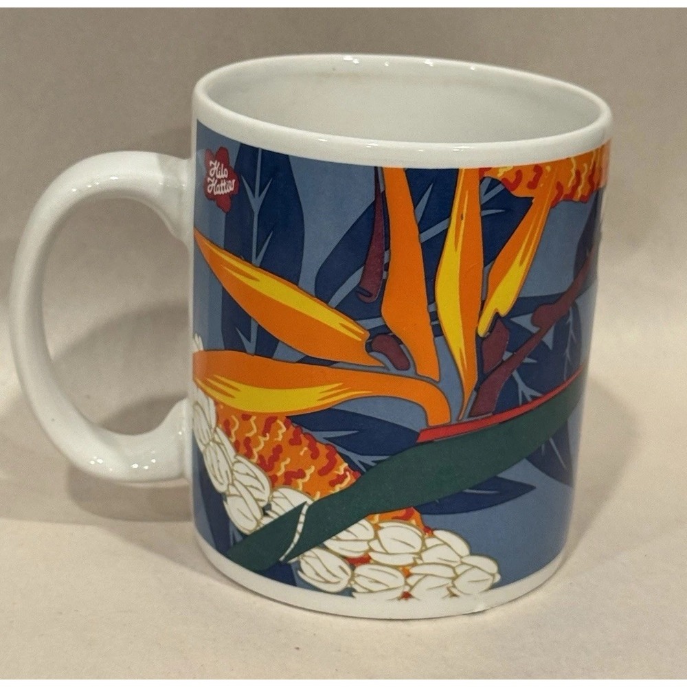 Hilo Hattie Bird Of Paradise Coffee Mug The Store Of Hawaii 1999 Island Heritage